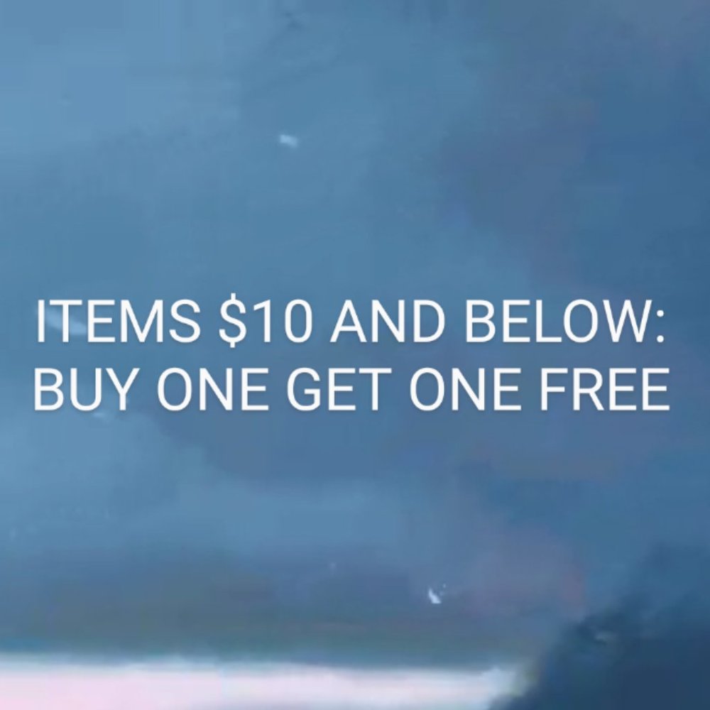 $10 BOGO free sale